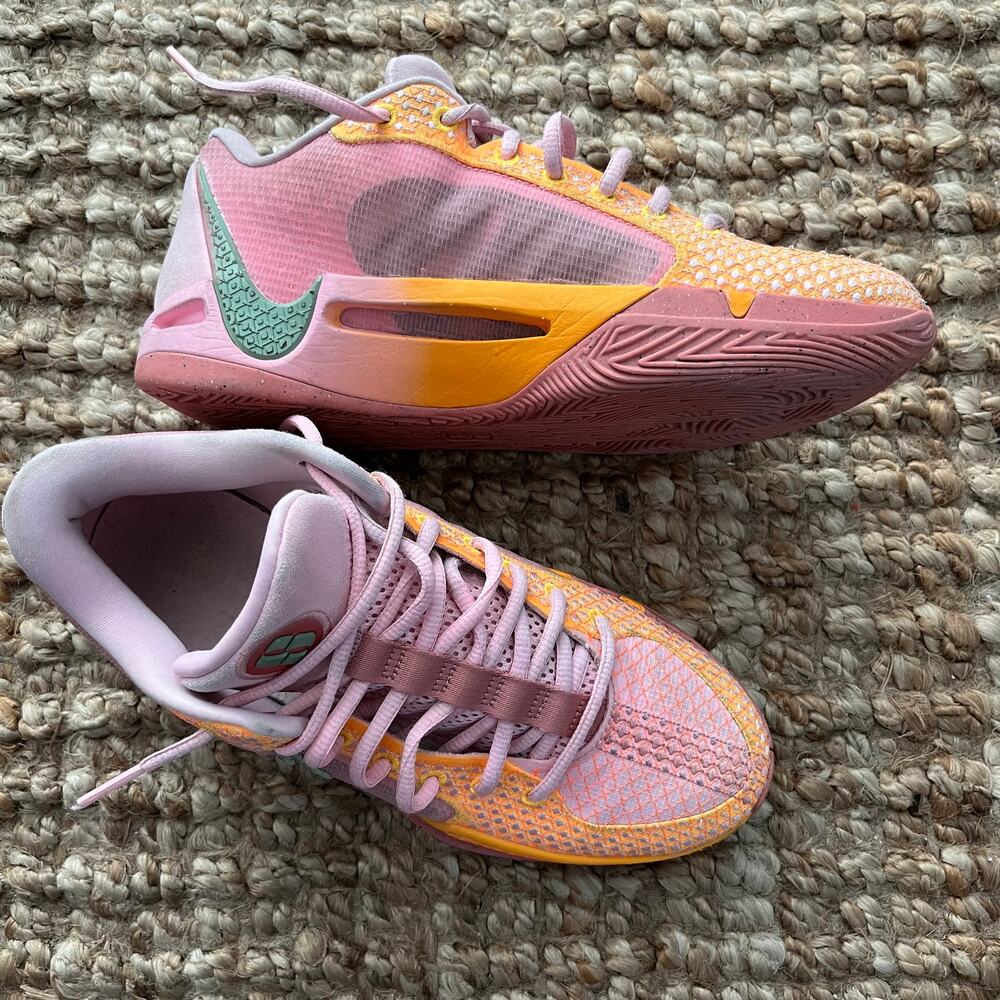 Nike Sabrina 1 West Coast Roots FQ3381 Women’s 9 Pink Orange Basketball Shoes